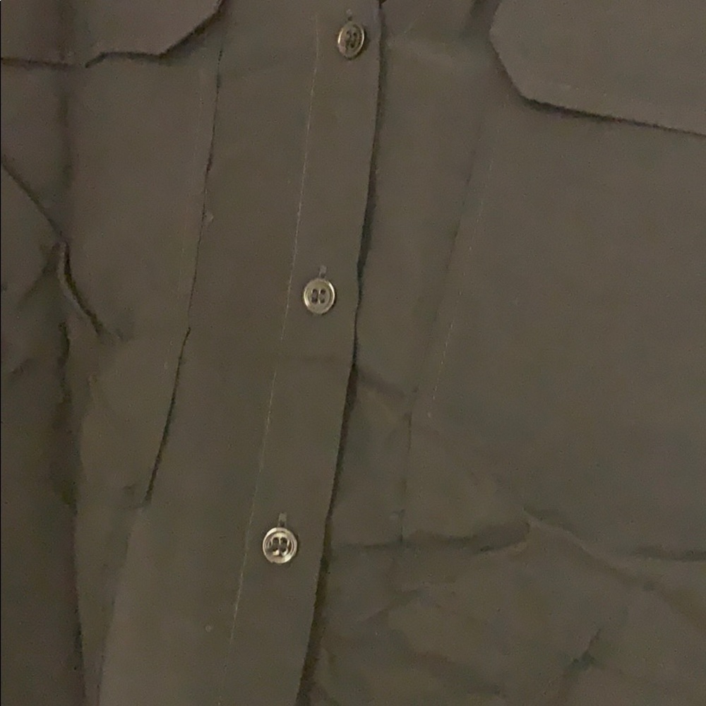 Women’s black dress shirt
